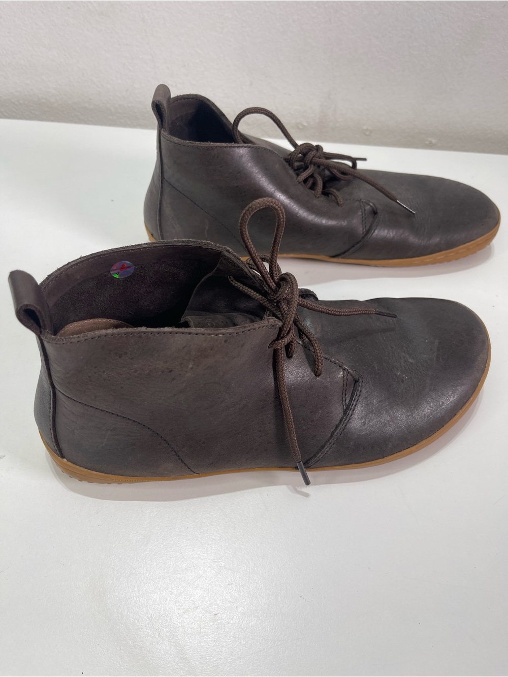 Vivobarefoot Gobi III  Brown Leather Chukka Boots Men’s 40L (7) Womens 9 Comfort - Picture 5 of 8